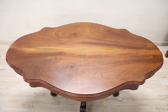 Image 1 of Antique Table In Walnut