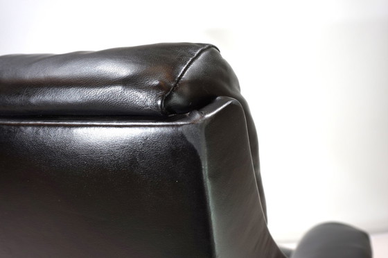 Image 1 of Giroflex 7051 Leather Office Chair By Martin Stoll, 1960