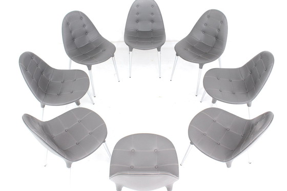 as new, Set of 8 exclusive Cassina Caprice 245 Chair by as new, Set of 8 exclusive Cassina Caprice 245 Chair by