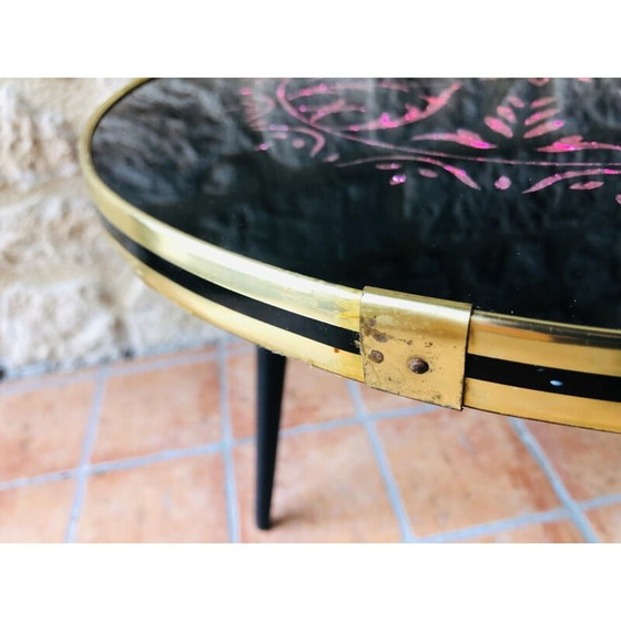 Image 1 of Vintage tripod side table, 1960-1970