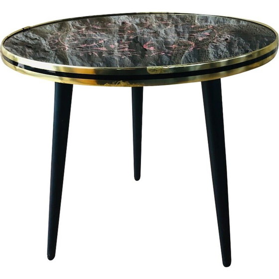 Image 1 of Vintage tripod side table, 1960-1970