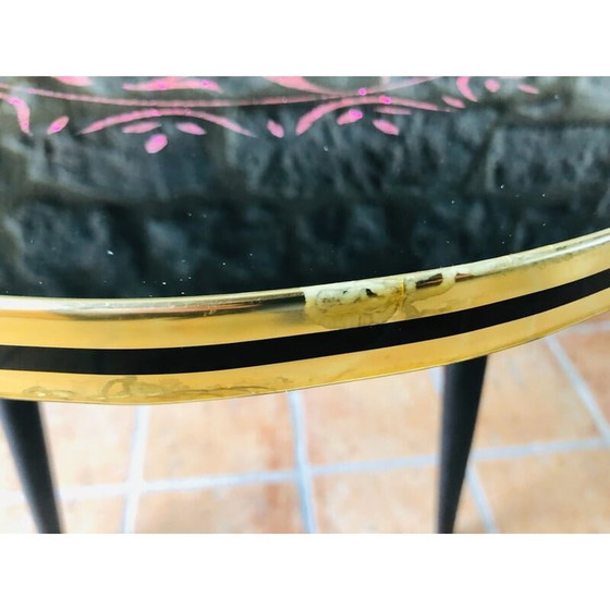 Image 1 of Vintage tripod side table, 1960-1970