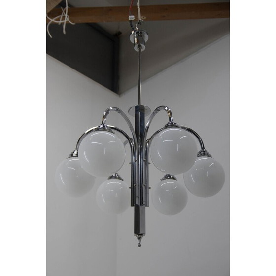 Image 1 of Lampadario art déco vintage, Francia 1930