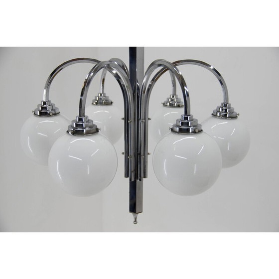 Image 1 of Lampadario art déco vintage, Francia 1930