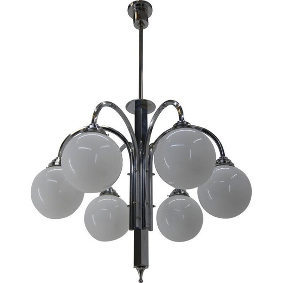 Image 1 of Lampadario art déco vintage, Francia 1930