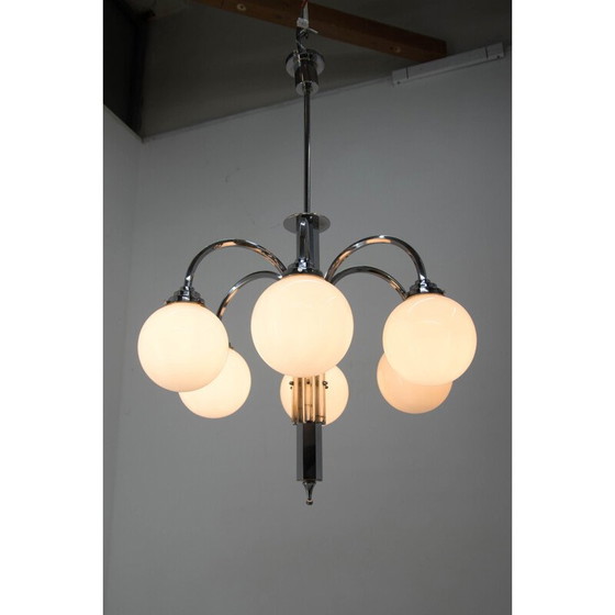 Image 1 of Lampadario art déco vintage, Francia 1930