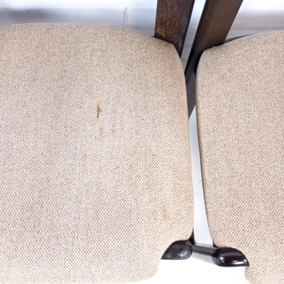 Image 1 of 4x vintage brutalist chair