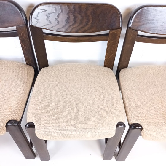 Image 1 of 4x vintage brutalist chair