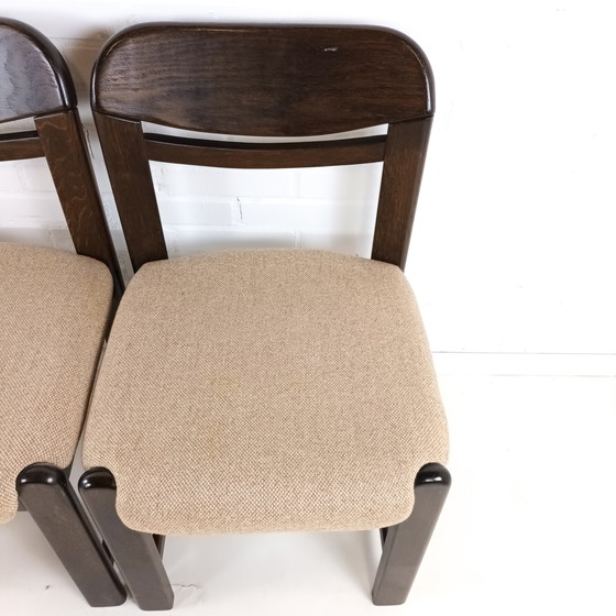 Image 1 of 4x vintage brutalist chair