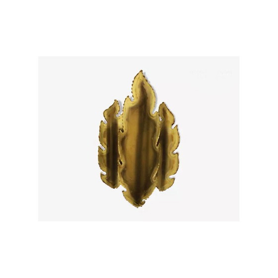 Image 1 of Vintage brass wall lamp by Sven Aage Holm Sørensen, Denmark 1960s