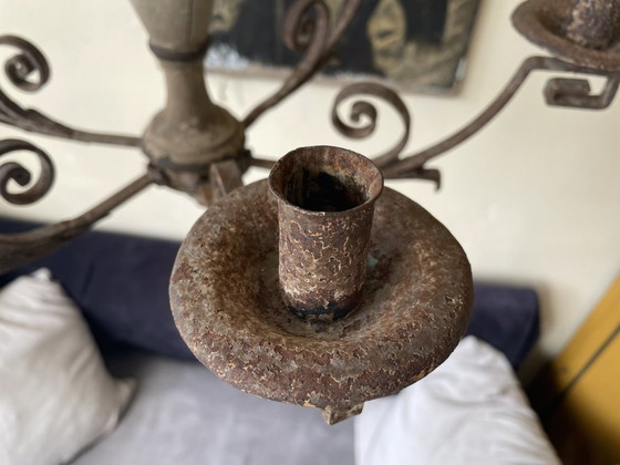 Image 1 of Pendant Lamp For Candles Church Lamp Candle Lamp Antique French