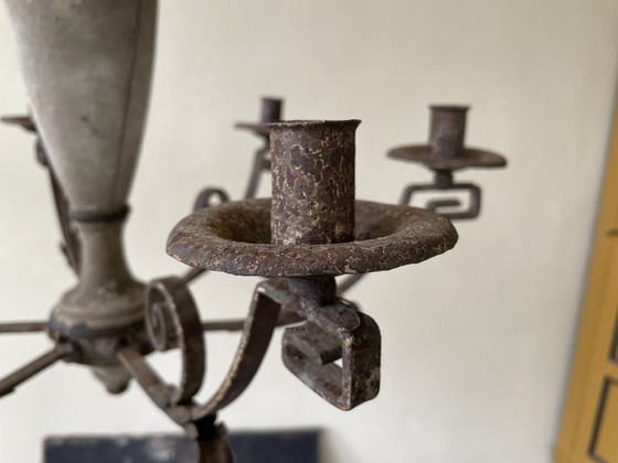 Image 1 of Pendant Lamp For Candles Church Lamp Candle Lamp Antique French