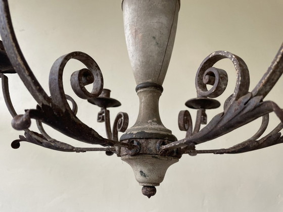 Image 1 of Pendant Lamp For Candles Church Lamp Candle Lamp Antique French