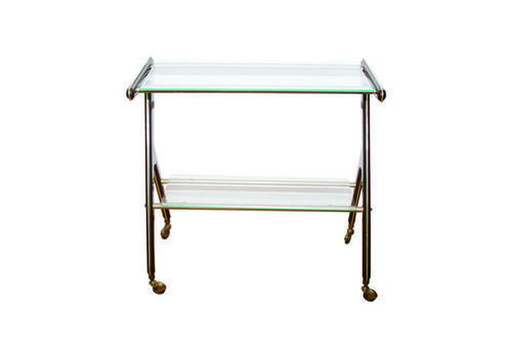 Rare 50’S Serving Bar Cart Edited By Rama Torino, Italy, 1950S