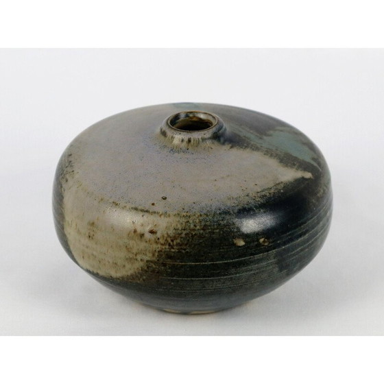 Image 1 of Vintage ceramic vase by Thierry Basile, 1980