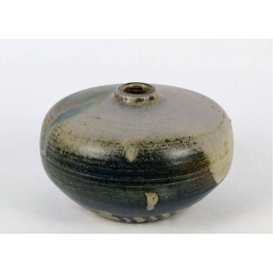 Image 1 of Vintage ceramic vase by Thierry Basile, 1980