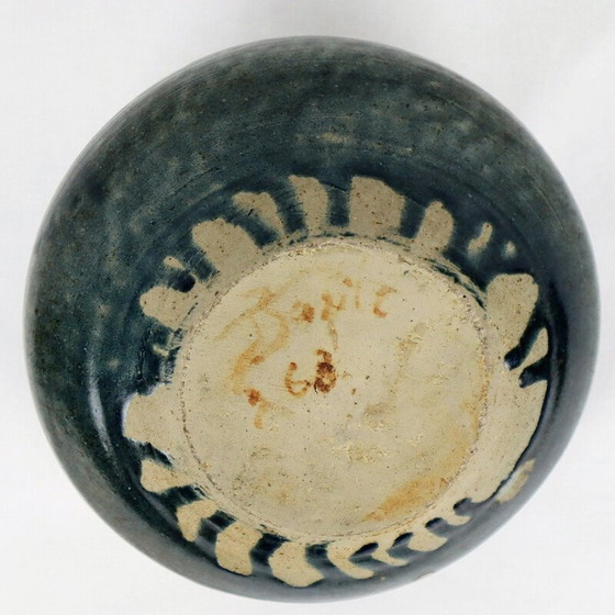 Image 1 of Vintage ceramic vase by Thierry Basile, 1980