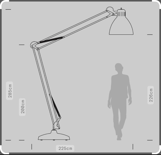 Image 1 of Great Jj Floor Lamp Xxl Black