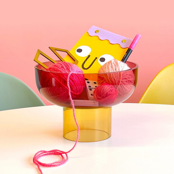 Image 1 of Cloudnola Tip Top Glass Bowls / Fruitbowls