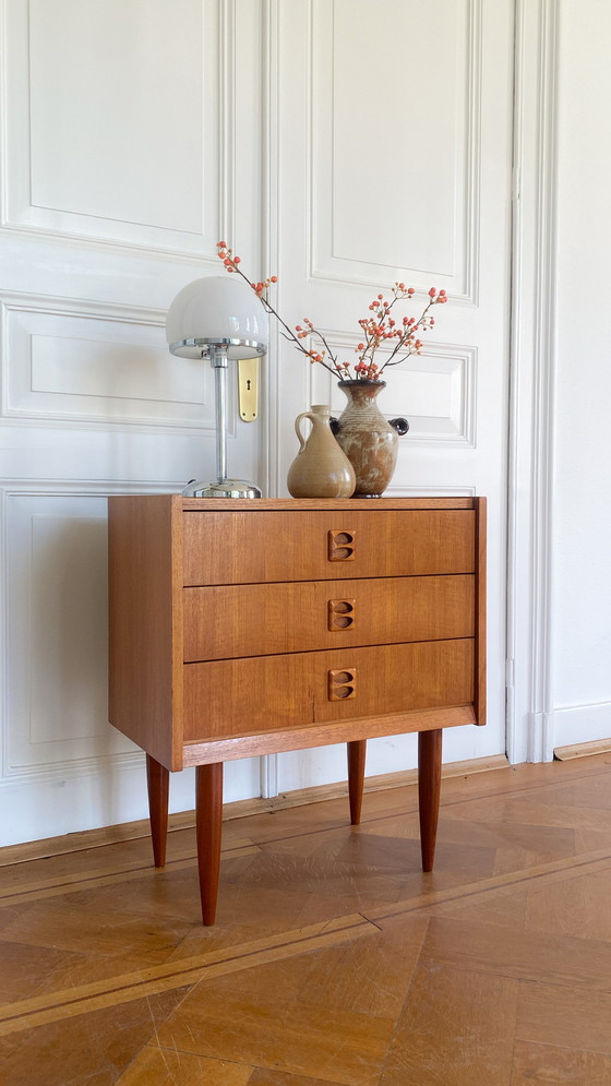 Image 1 of Danish Wooden Drawer Cabinet