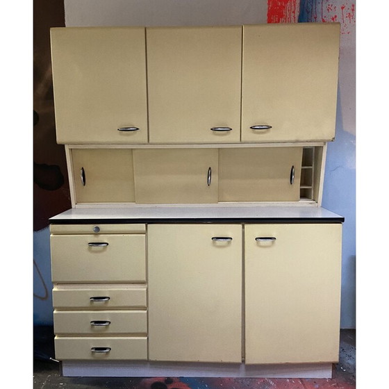 Image 1 of Cucina vintage in legno beige, 1970