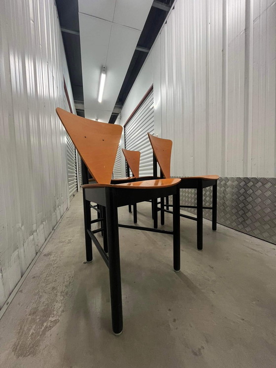 Image 1 of 2x Post modern dining chairs