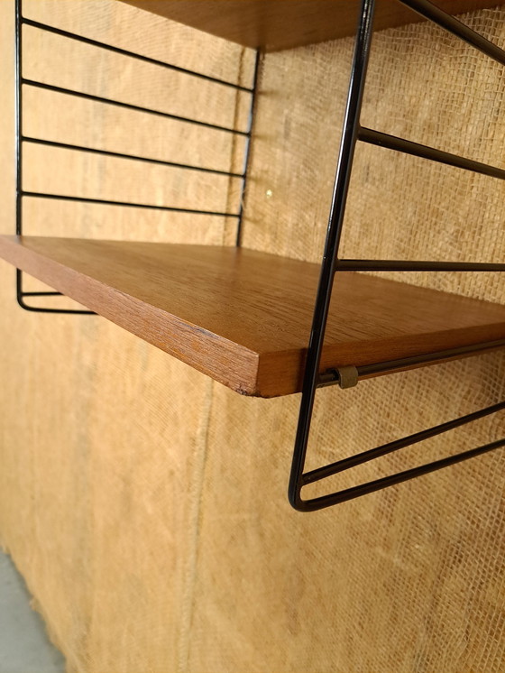 Image 1 of Nisse Strinning wall rack with 2 shelves, wall system String