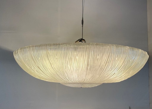 Murano Glass Chandelier, Ufo Circa 1980