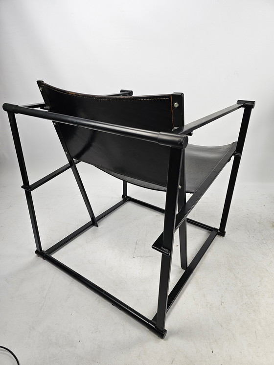 Image 1 of 2 Radboud van Beekum chairs FM60 cube Pastoe leather