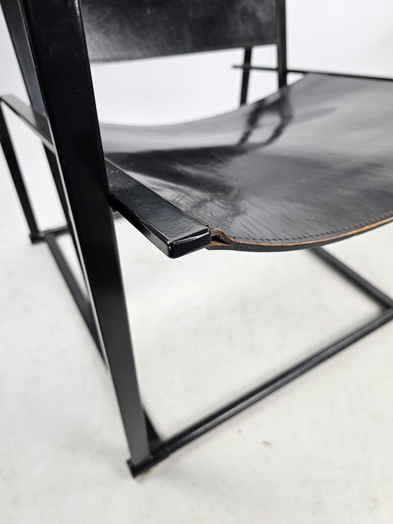 Image 1 of 2 Radboud van Beekum chairs FM60 cube Pastoe leather