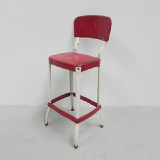 Image 1 of Industrial steel bar stool