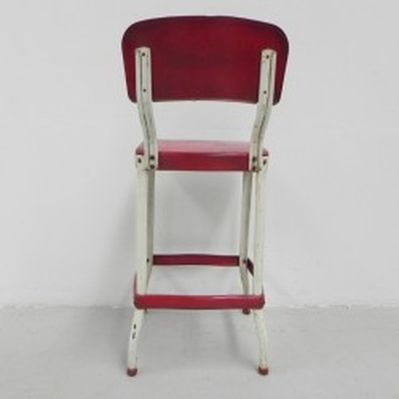 Image 1 of Industrial steel bar stool