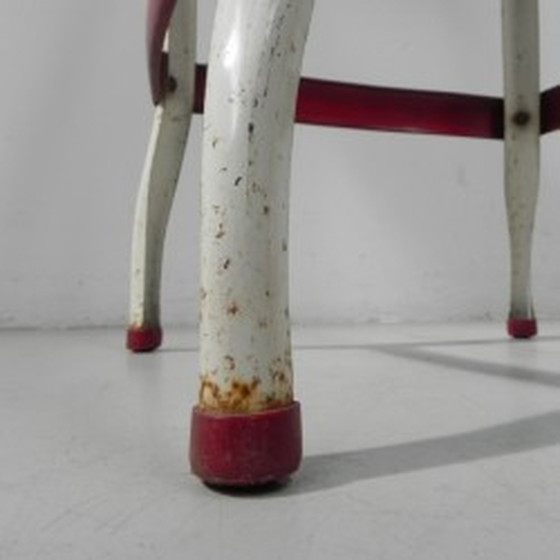 Image 1 of Industrial steel bar stool