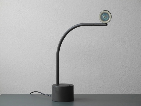 Image 1 of Original Sottsass Associati lampe de table halogène - Halo Click 2 - par Philips 1988