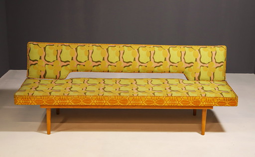 Midcentury Folding Daybed By Miroslav Navrátil, 1960´S, Czechoslovakia