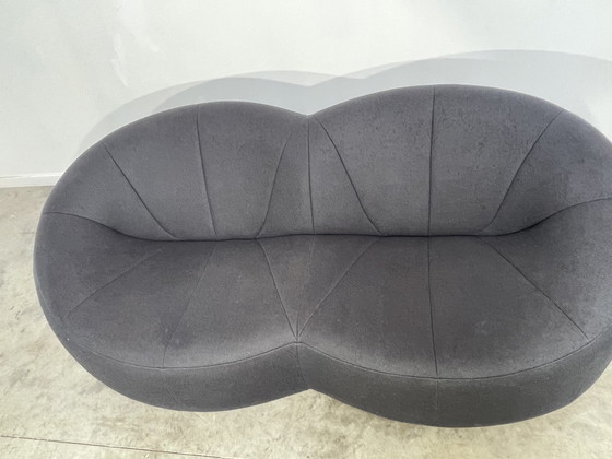 Image 1 of Linge Roset By Pierre Paulin 2 Seater Pumpkin