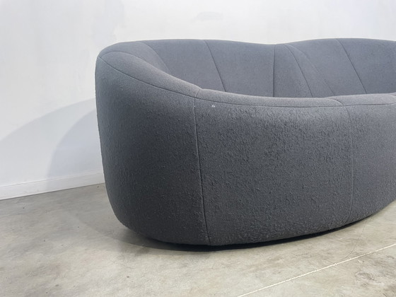 Image 1 of Linge Roset By Pierre Paulin 2 Seater Pumpkin