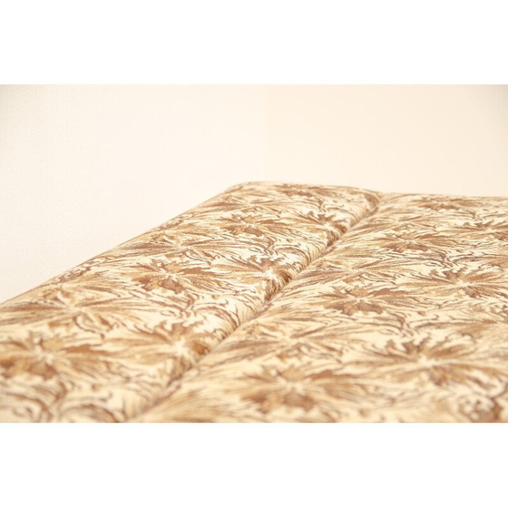 Image 1 of Vintage 3-seater sofa in beech wood and fabric by Miroslav Navrátil, Czechoslovakia 1960