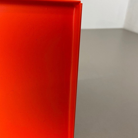 Image 1 of Vintage modernist metal umbrella stand, France 1970s