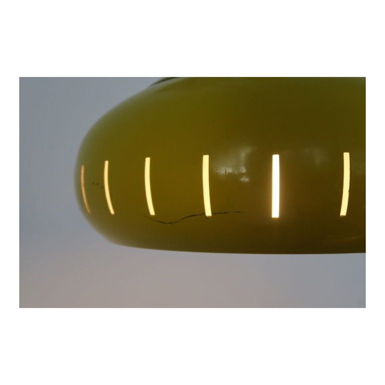 Image 1 of Vintage yellow pendant lamp 1960s
