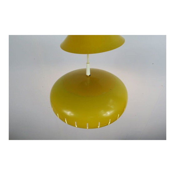 Image 1 of Vintage yellow pendant lamp 1960s