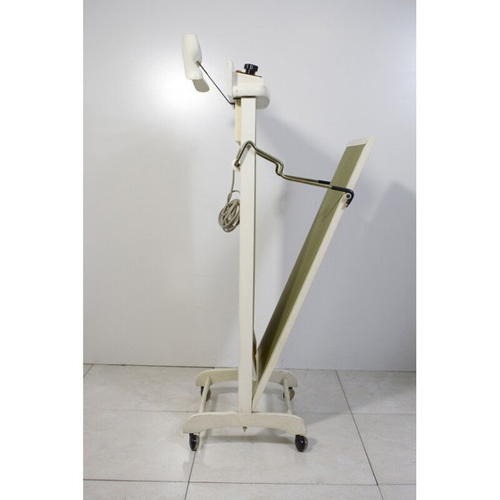 Image 1 of Vintage wood lacquered valet in white cream