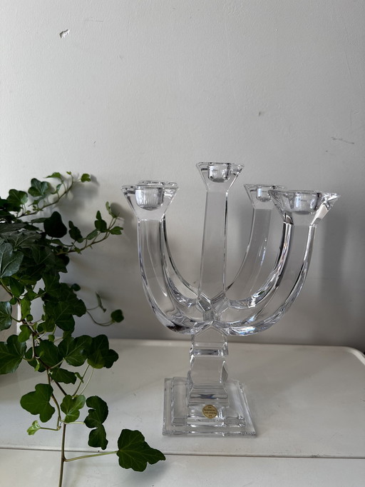 Crystal 5 Arm Candlestick