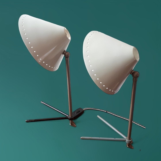 Image 1 of Pair of Pinocchio, Design H. Th. J. A. Busquet For Hala Zeist, 1950S