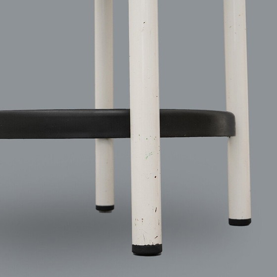 Image 1 of Pair of vintage metal stools  by Anna Castelli Ferrieri for Kartell, Italy 1980