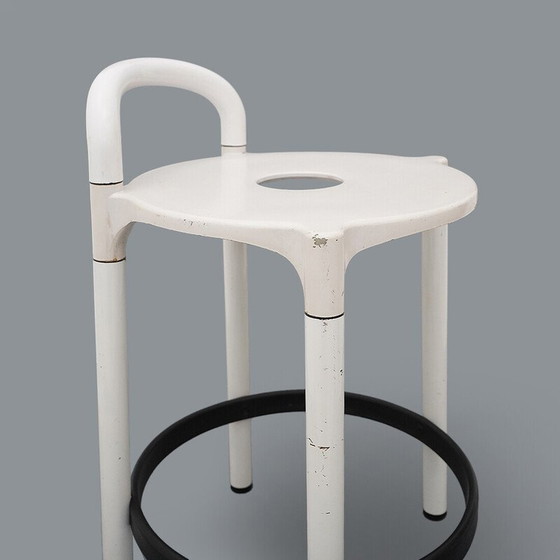 Image 1 of Pair of vintage metal stools  by Anna Castelli Ferrieri for Kartell, Italy 1980