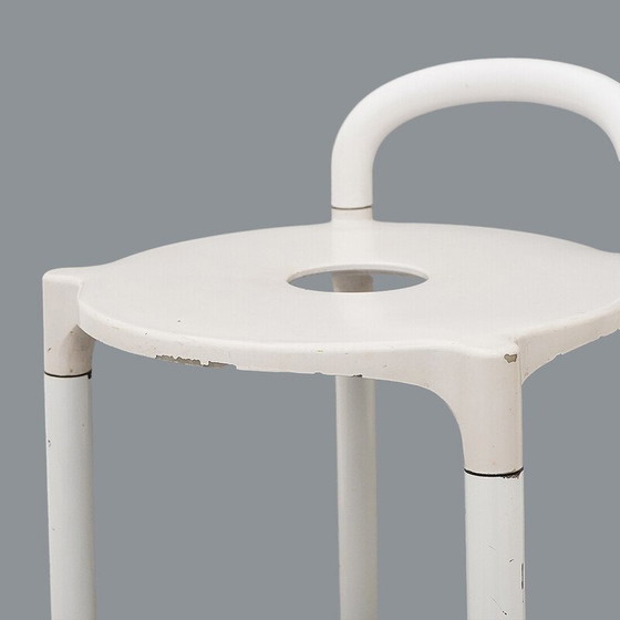 Image 1 of Pair of vintage metal stools  by Anna Castelli Ferrieri for Kartell, Italy 1980