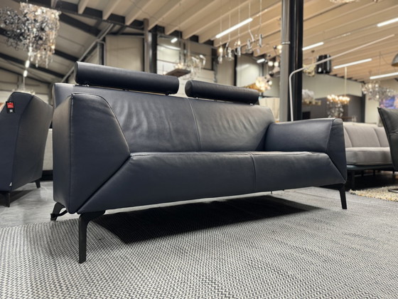 Image 1 of Jori Pacific Pure 9700 Sofa Dark Blue Leather