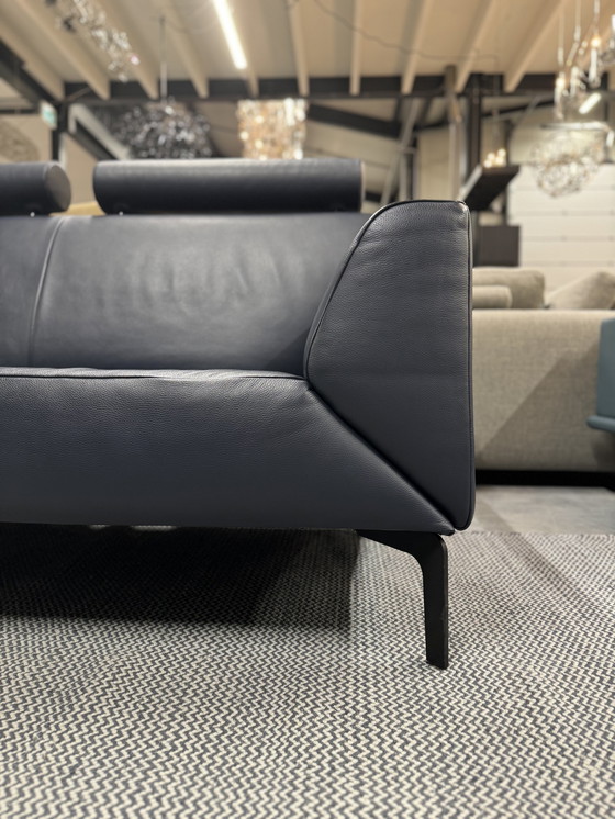 Image 1 of Jori Pacific Pure 9700 Sofa Dark Blue Leather