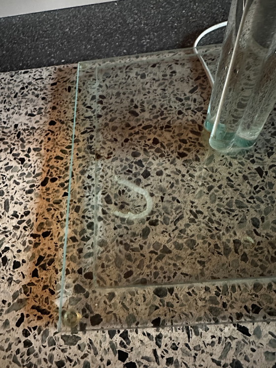 Image 1 of Lampada da terra in vetro vintage Boli Design anni '80